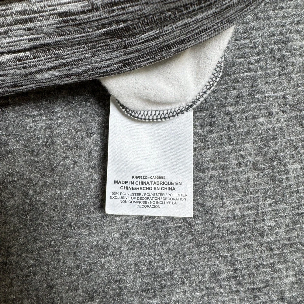 NWT Nike Boys Therma Dri-FIT Basketball Hoodie Grey Space Dye Full Zip 93955 M